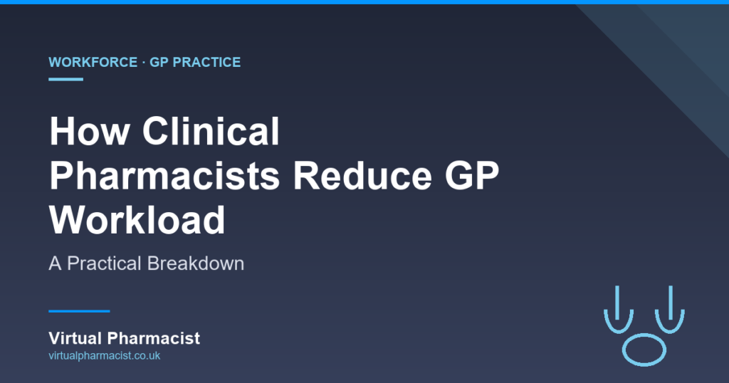 How Clinical Pharmacists Reduce GP Workload - Virtual Pharmacist