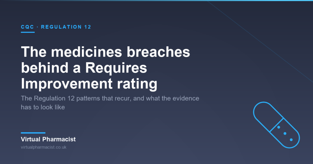 The medicines breaches behind a Requires Improvement rating