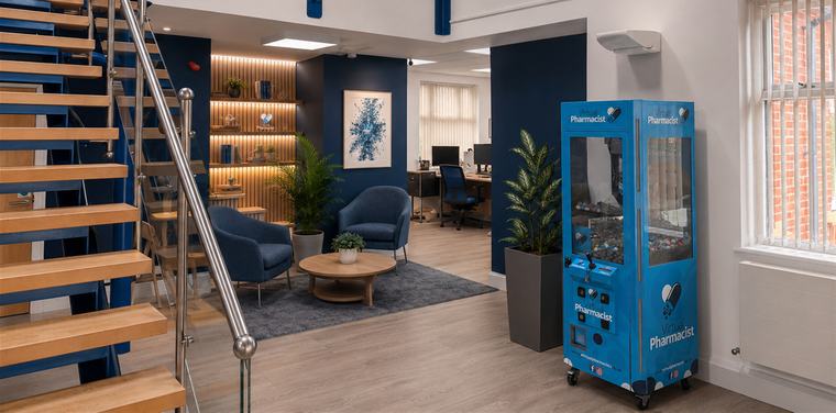 The Virtual Pharmacist office in Castleford, where the clinical and operations teams are based