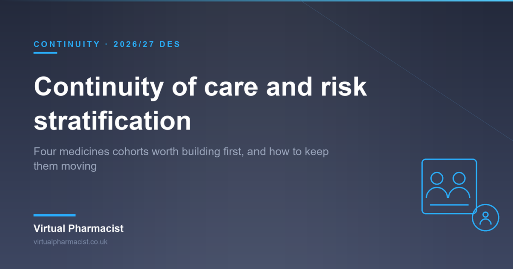 Continuity of care and risk stratification in a PCN